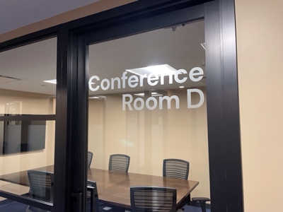Interior Door Graphic Photo