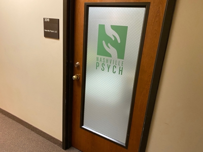 Nashville Psych Interior Signage Photo