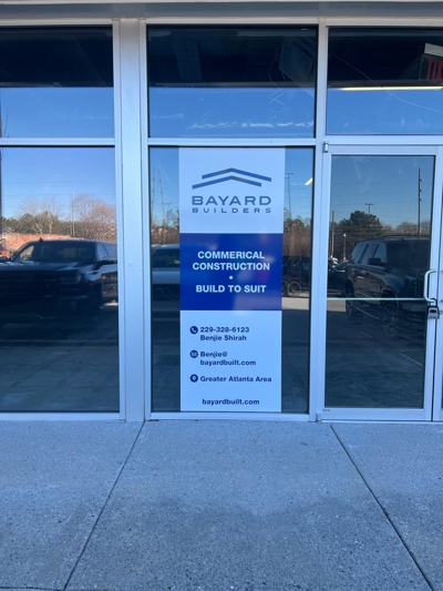 Bayard Builders Window Graphic Photo