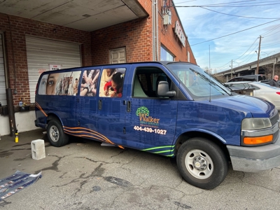 Walker Van Wrap Photo