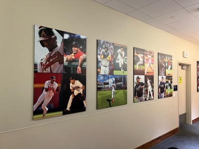 Baseball Wall Graphics Photo