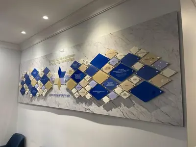 Donation and Recognition Signs Photo