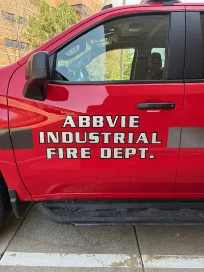 Vehicle Vinyl Door Graphics Photo
