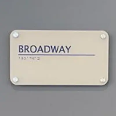 Interior Signage Photo
