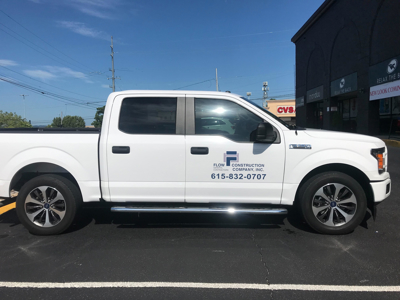 Flow Construction Truck Grpahic Photo