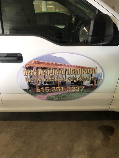 Deck Designs of Brentwood Truck Graphics Photo