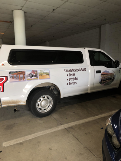 Deck Designs of Brentwood Truck Graphics Photo