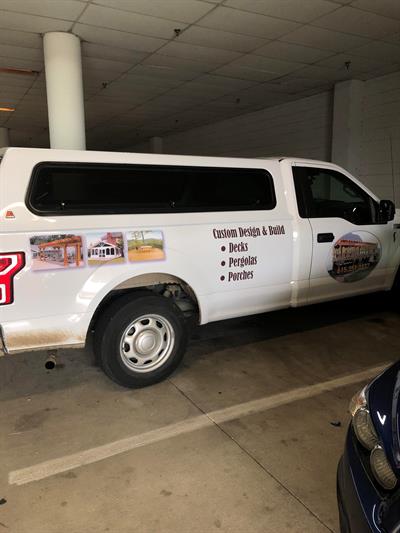 Deck Designs of Brentwood Truck Graphics Photo
