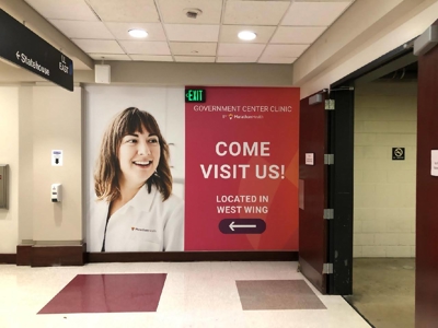 Government Center Clinic Wall Graphic Photo