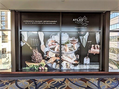 Food window graphics Photo