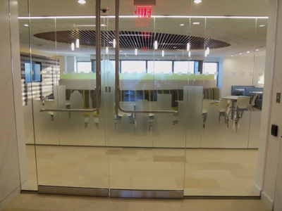 Conference Room Window Graphics Photo