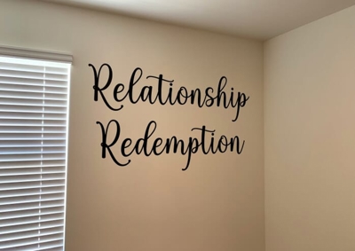 Interior Wall Lettering Photo