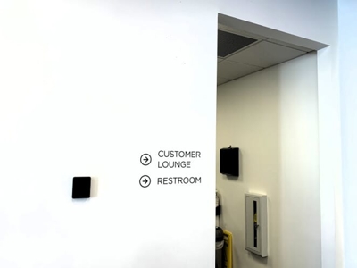 Interior Wall Lettering Photo
