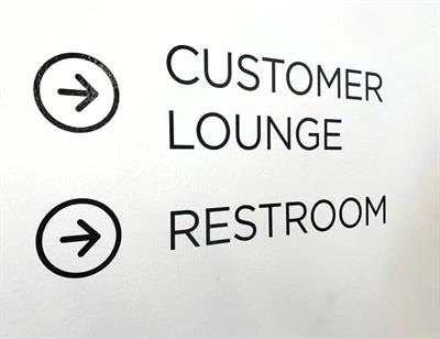 Vinyl Wall Lettering Photo