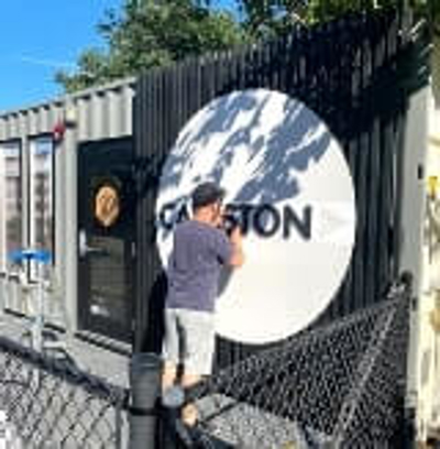Cawston dimensional letters sign Photo