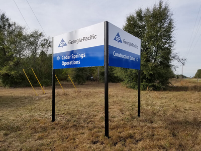 Georgia Pacific Signage Photo