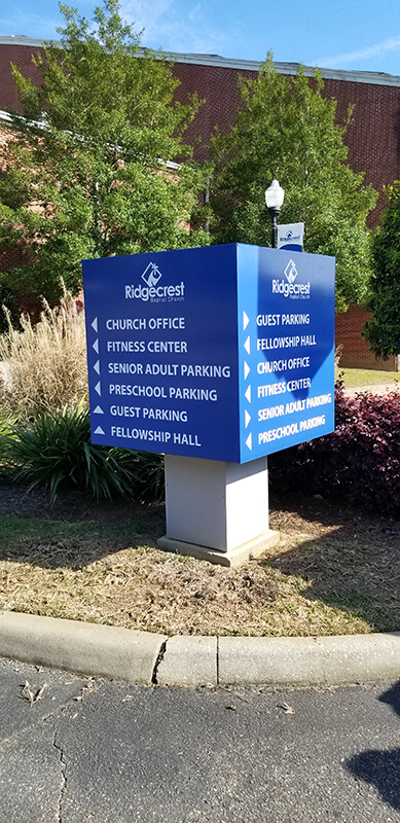 Ridgecrest directory signage Photo