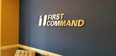 First Command Custom Decal Photo
