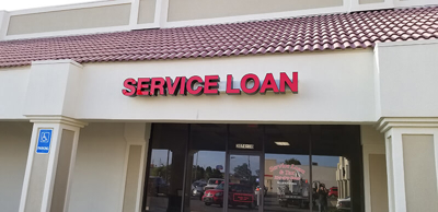 Service Loan sign  Photo