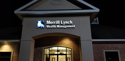 Merrill Lynch Wealth Management signage Photo