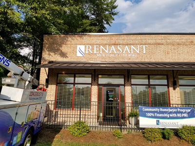 Renasant custom sign Photo