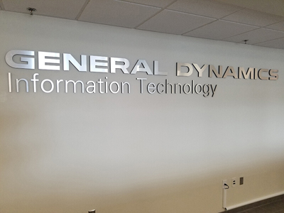 General Dynamics signage  Photo
