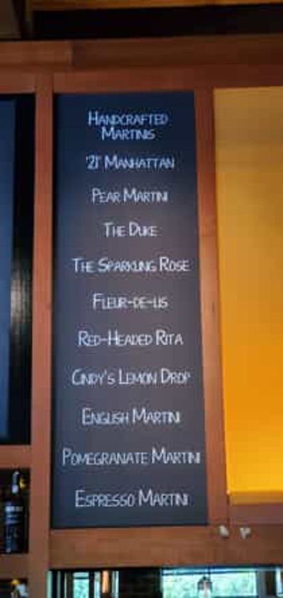 Wall Drink Sign Photo