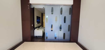 Indoor Frosted Door Sign Photo