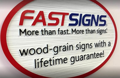 Fast sign custom decal Photo