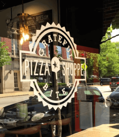 Grateful pizza shoppe custom decal Photo