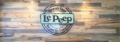 Breakfast le peep signage Photo