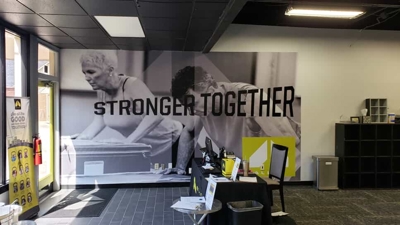 Stronger Together Wall Sign Photo