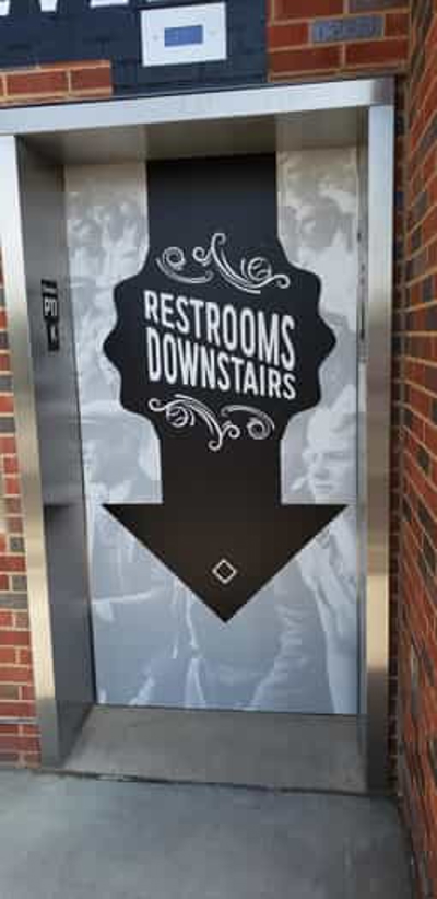 Elevator Decal Photo