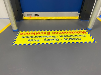 Floor sign Photo
