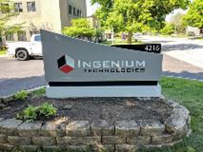 Ingenium monument signage Photo