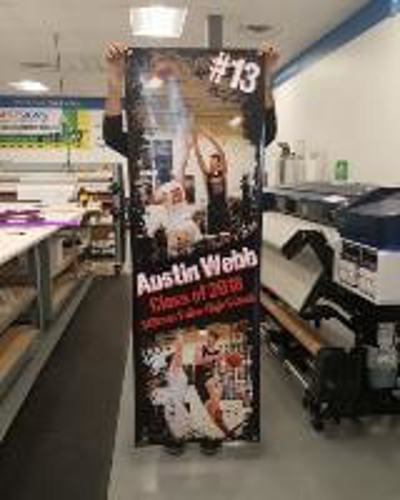 Webb basketball banner Photo