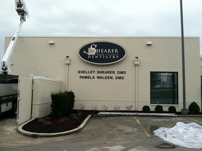 Shearer dentistry cabinet sign Photo