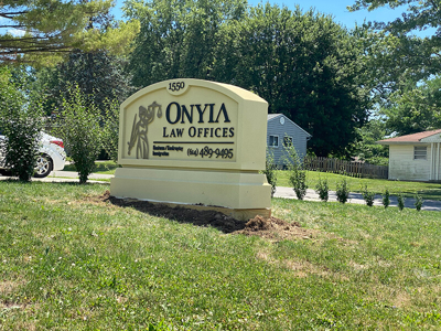 Onyia exterior signage Photo