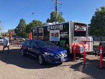 Carnivorum truck on the drive-thru Photo