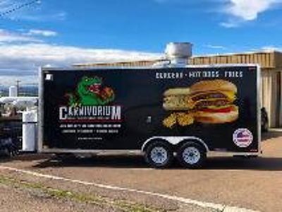 Carnivorium truck on display Photo