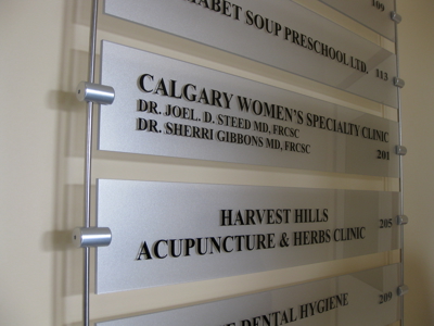 Wayfinding signs Photo