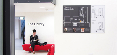 Wayfinding signs Photo