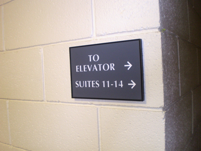 Wayfinding signs Photo