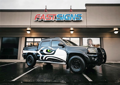 Custom Truck Graphics Photo