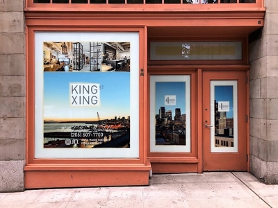 Custom Window and Door Graphics Photo