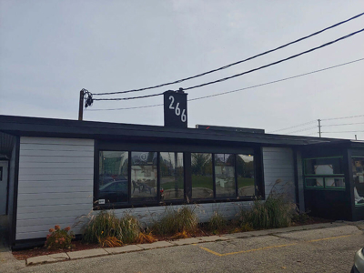 266 signage on the roof  Photo