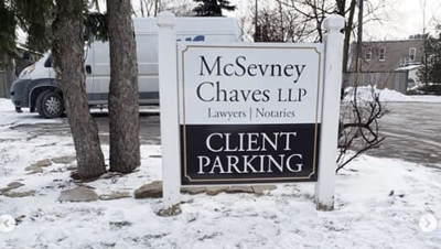 Mcsevney Chaves LLP monument sign Photo