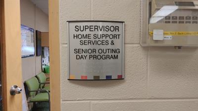 Custom decal on the wall Photo