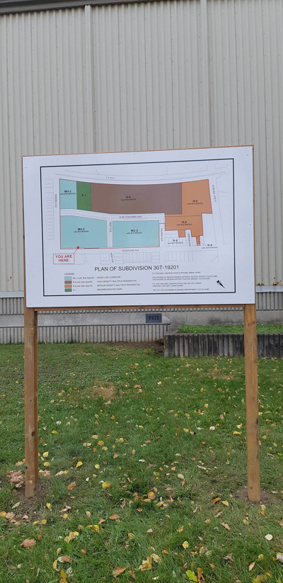 Stantec blueprint for subdivision Photo