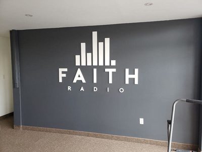 Faith radio signage  Photo